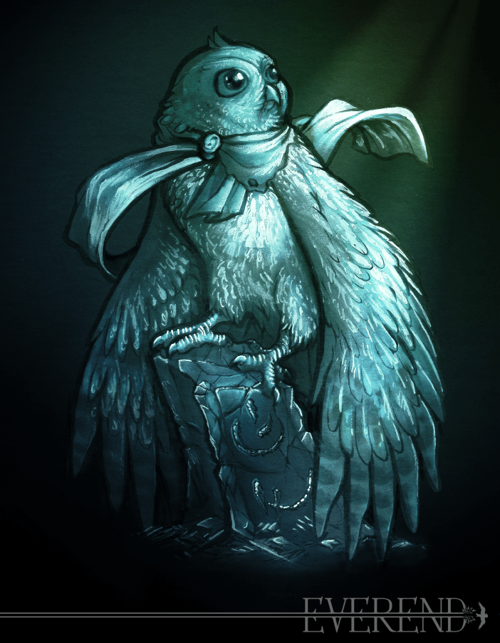 The journey has just begun! Kaia drawn by Emily.