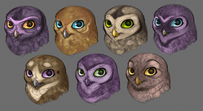Owl Faces